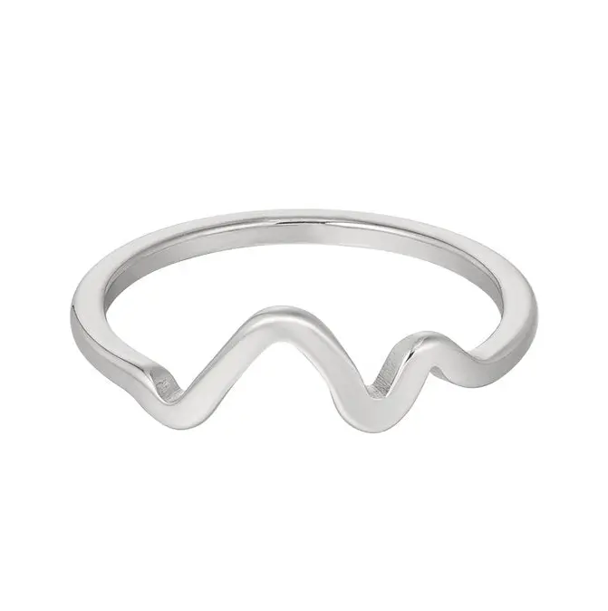 Ring met Krul zilver