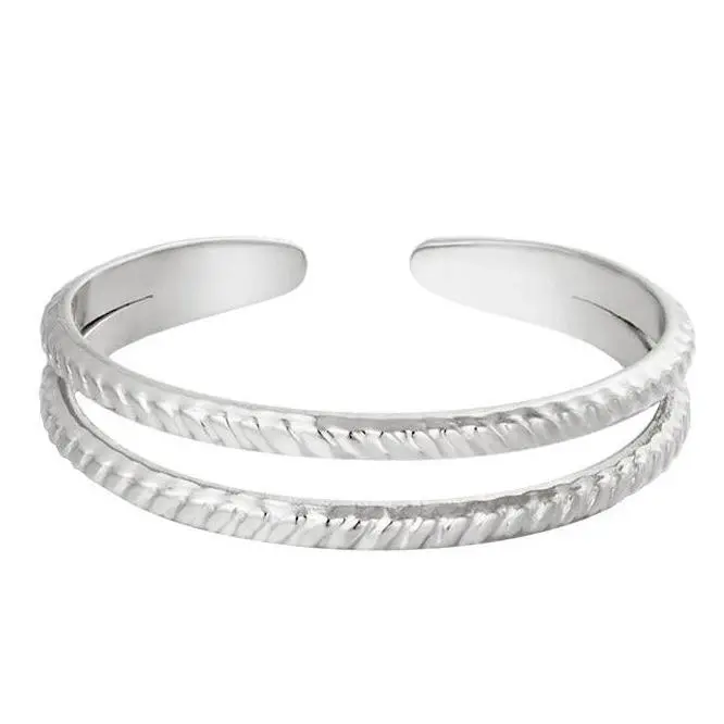 Ring Miraculous zilver one size