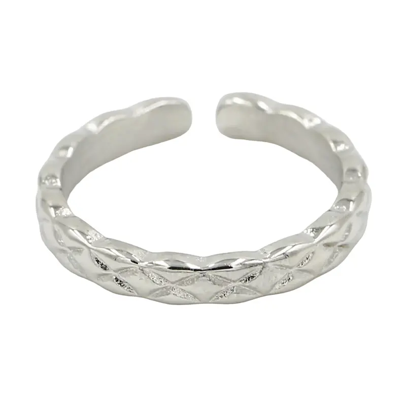 Ring Patroon zilver one-size