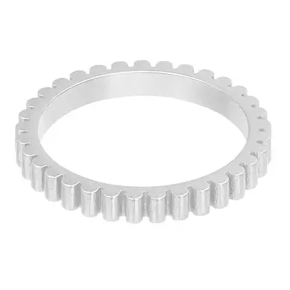 Ring Ribbel zilver