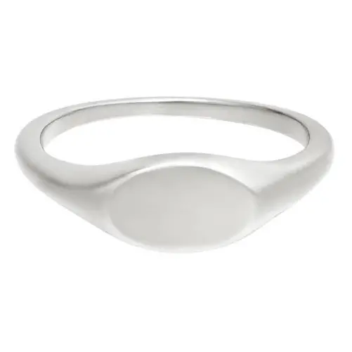 Ring Zegelring zilver
