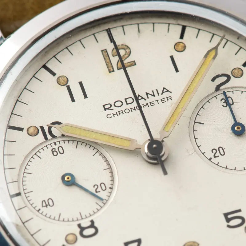 Rodania Mono Pusher Chronograph 1960er
