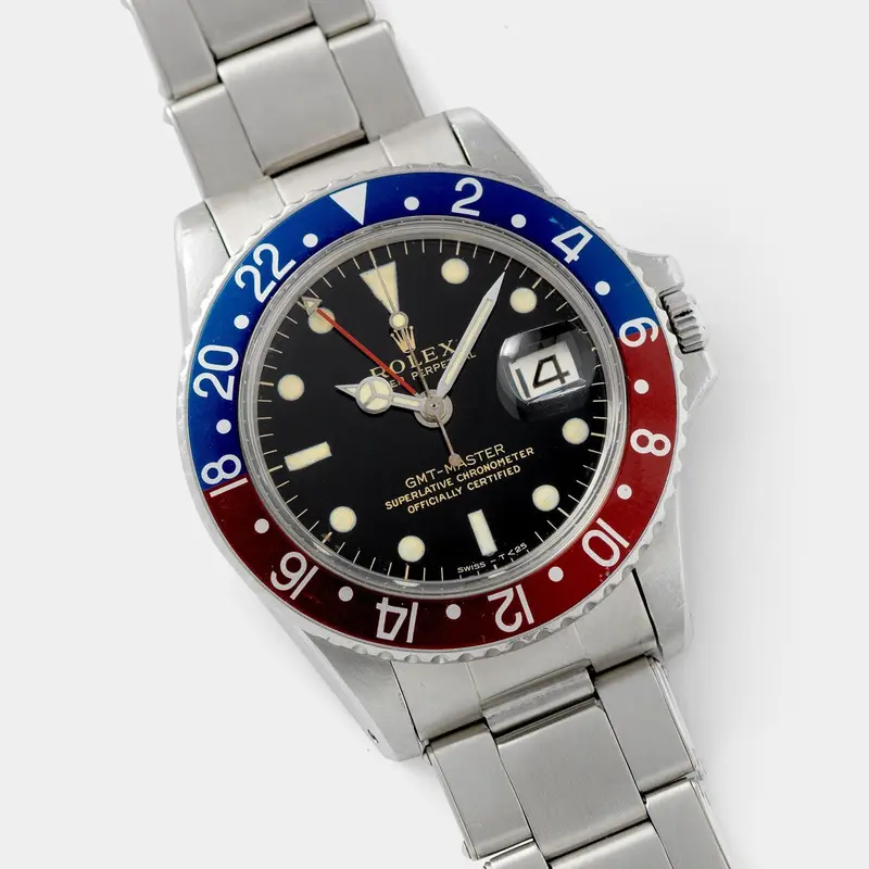 Rolex 1675 Gilt Dial GMT Master Small Hand