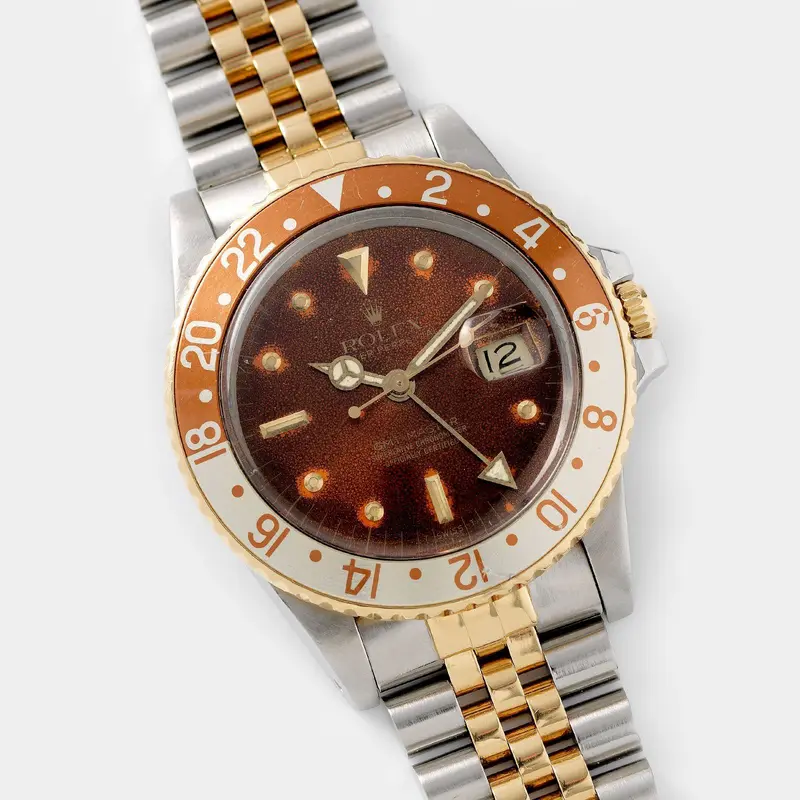 Rolex 16753 Nipple Dial Rootbeer GMT-Master