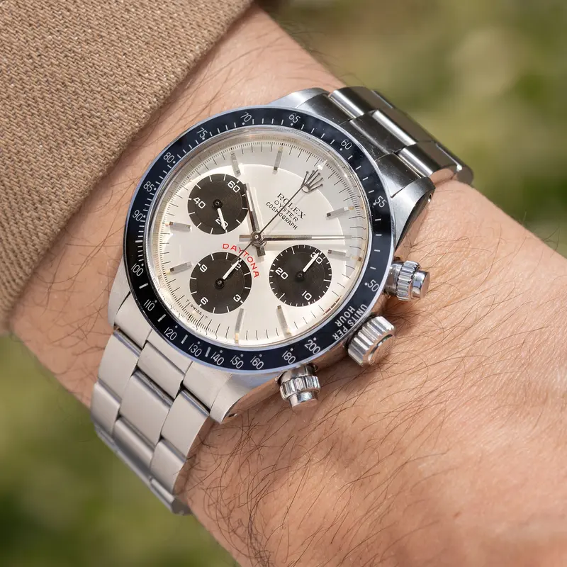 Rolex Cosmograph Daytona 6263 Big Red Floating Silver Soleil Dial