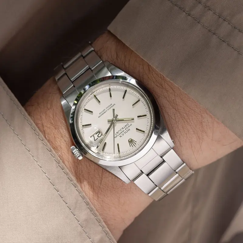 Rolex Datejust 1600 Metallic Silver Dial