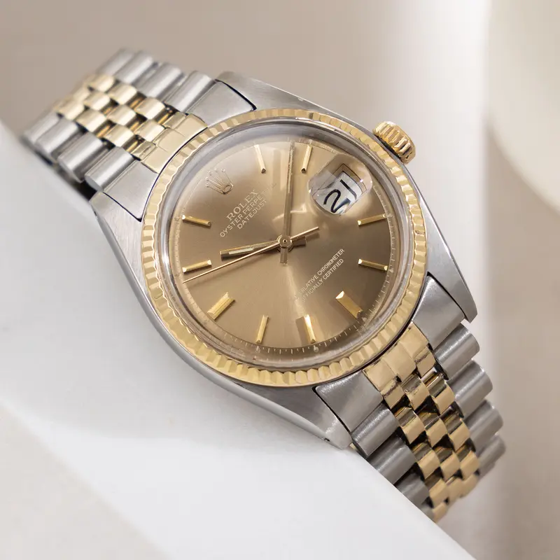 Rolex Datejust 1601/3 Cappuccino Zifferblatt