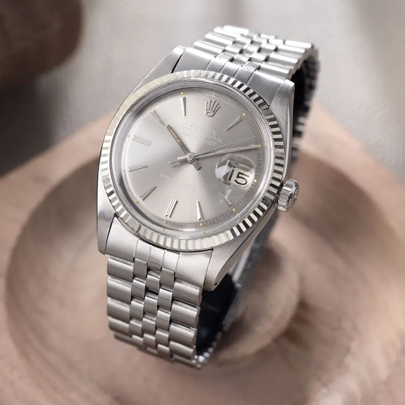Rolex Datejust 1601 seltene graues "Arrowhead" Zifferblatt