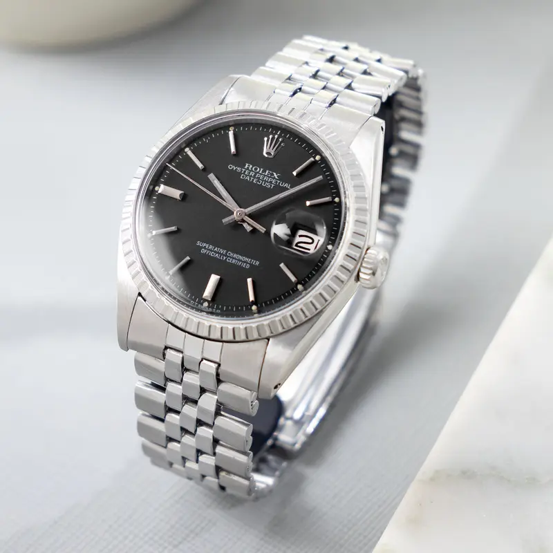 Rolex Datejust 1603 Black Sigma Dial
