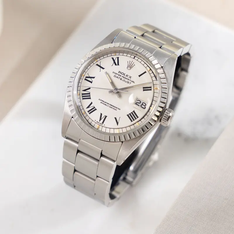 Rolex Datejust 1603 Creamy White Buckley Dial