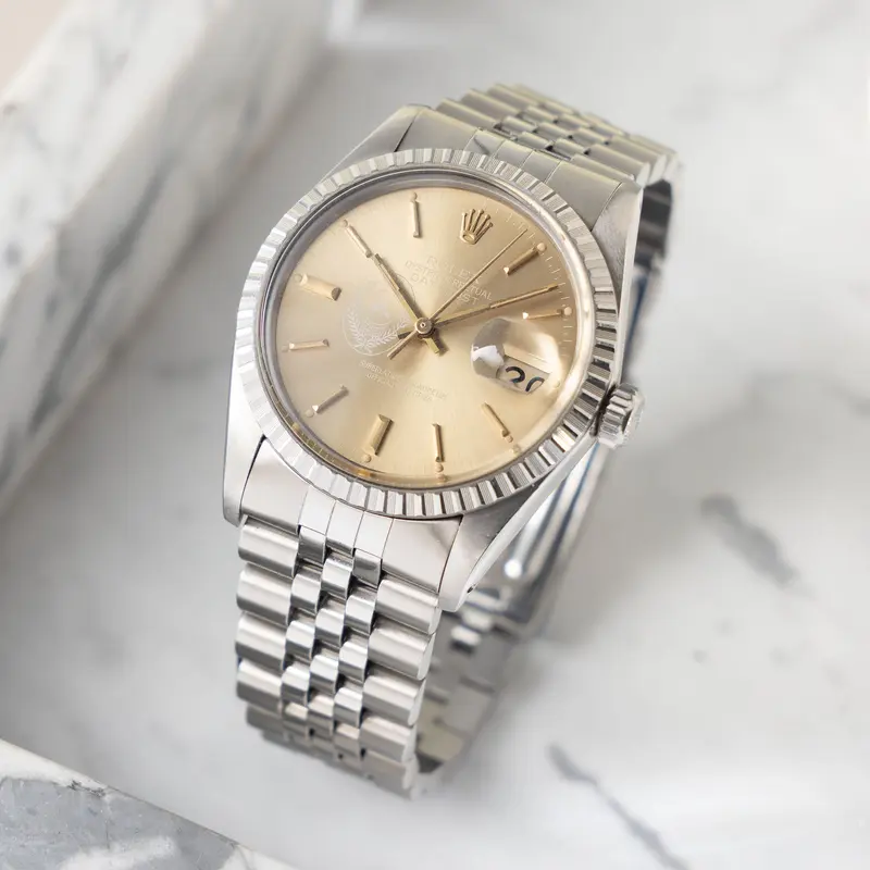 Rolex Datejust 16030 "Saudi Border Forces" Crest Dial