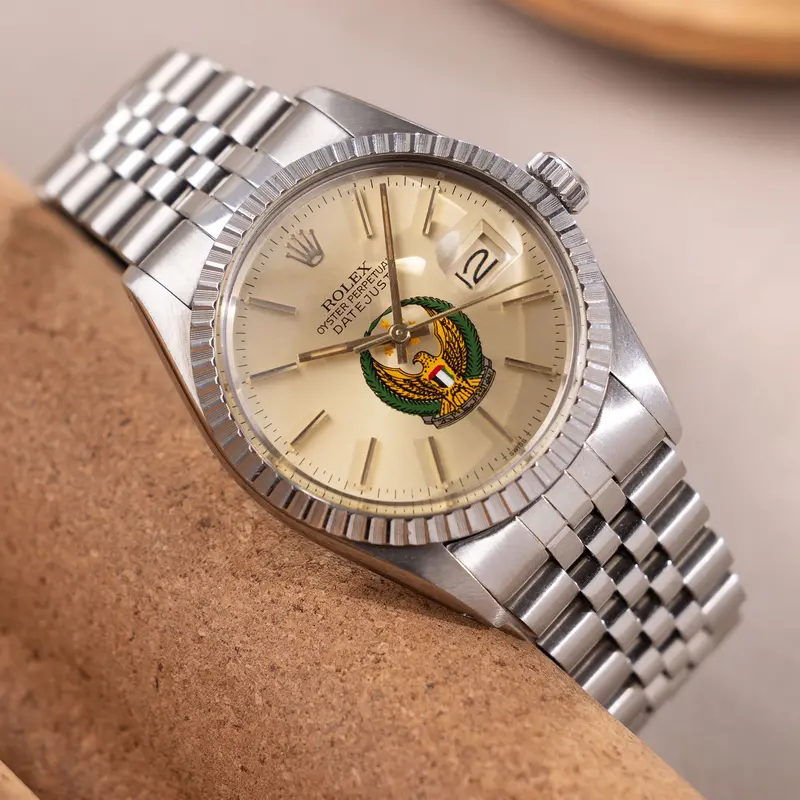 Rolex Datejust 16030 "UAE Armed Forces" crest dial