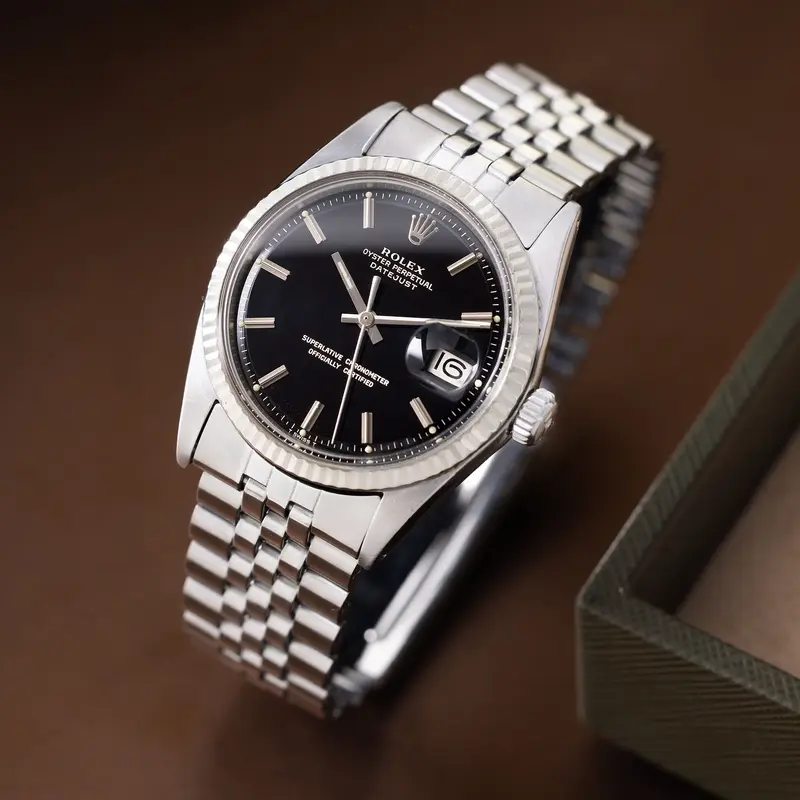 Rolex Datejust Gilt dial ref 1601