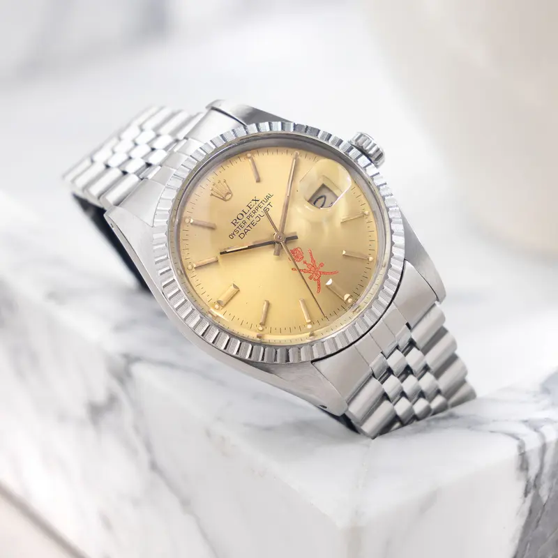 Rolex Datejust "Khanjar "Champagne dial ref 16030