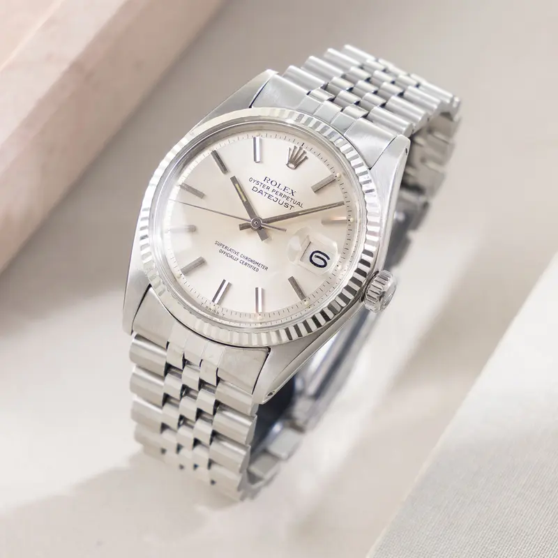 Rolex Datejust Silver dial ref 1601