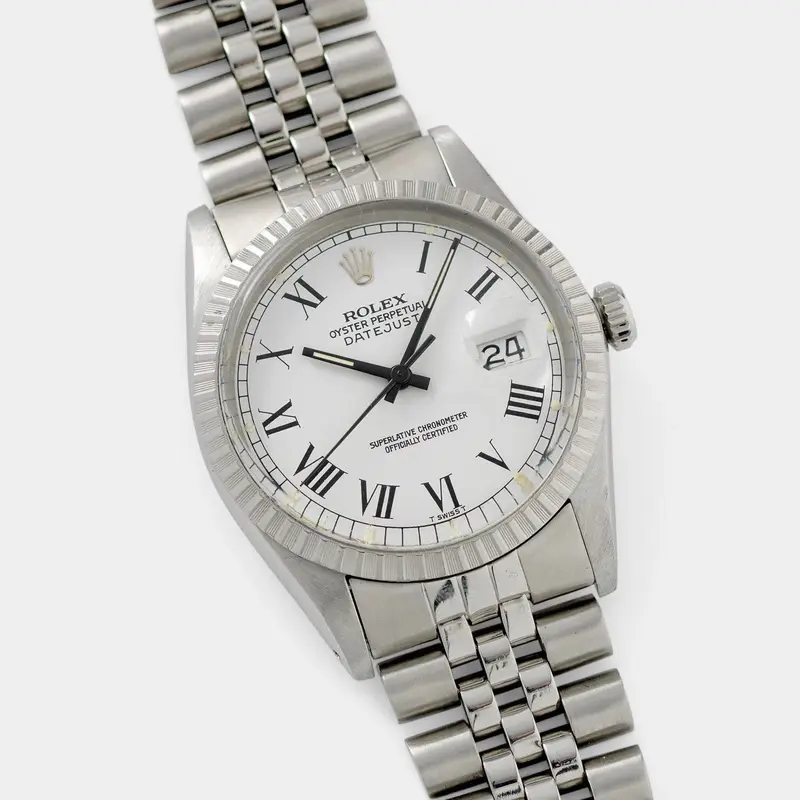 Rolex Datejust White Buckley Dial 16030