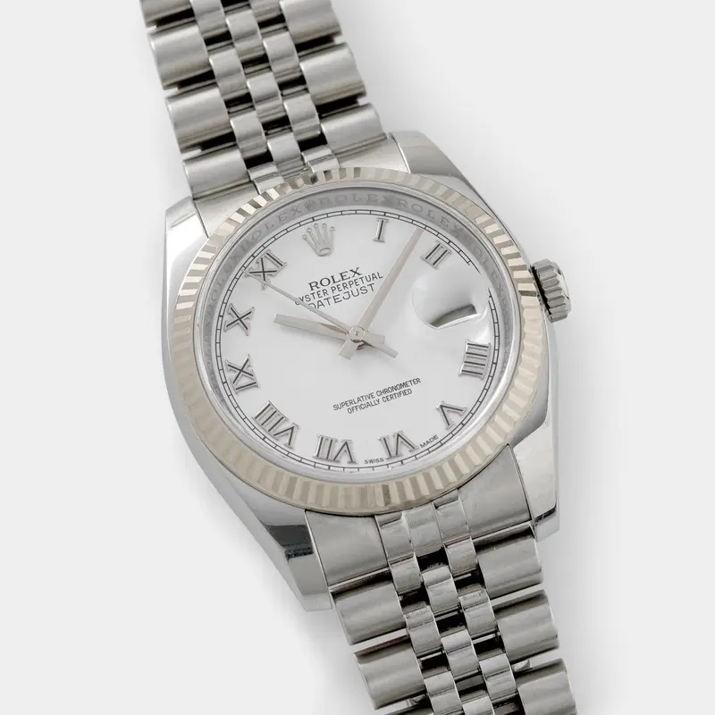 Rolex Datejust White Dial 116234 2014