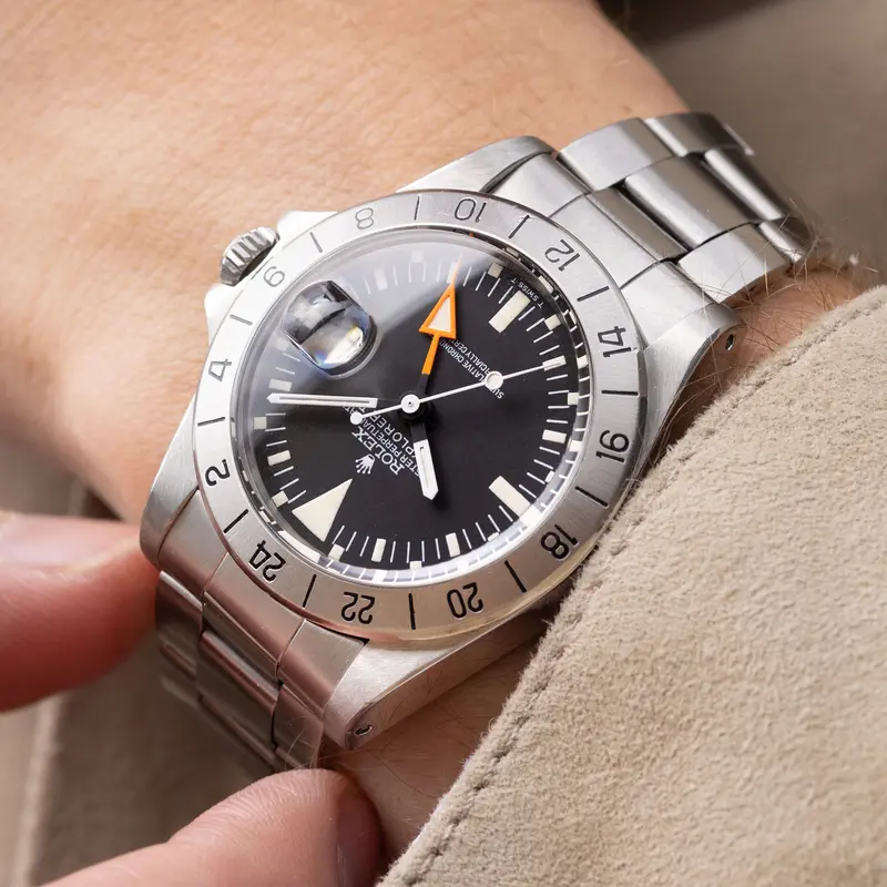 Rolex Explorer 2 1655 MK2 Frogfoot Box und Papiere set