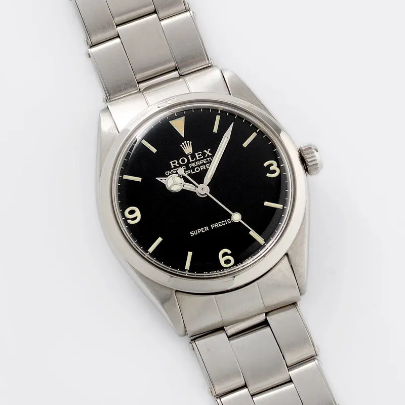 Rolex Explorer Gilt Dial Super Precision 5500