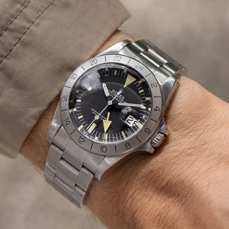 Rolex Explorer II 1655 Albino MK4 Dial from Original Owner with Box and Papers