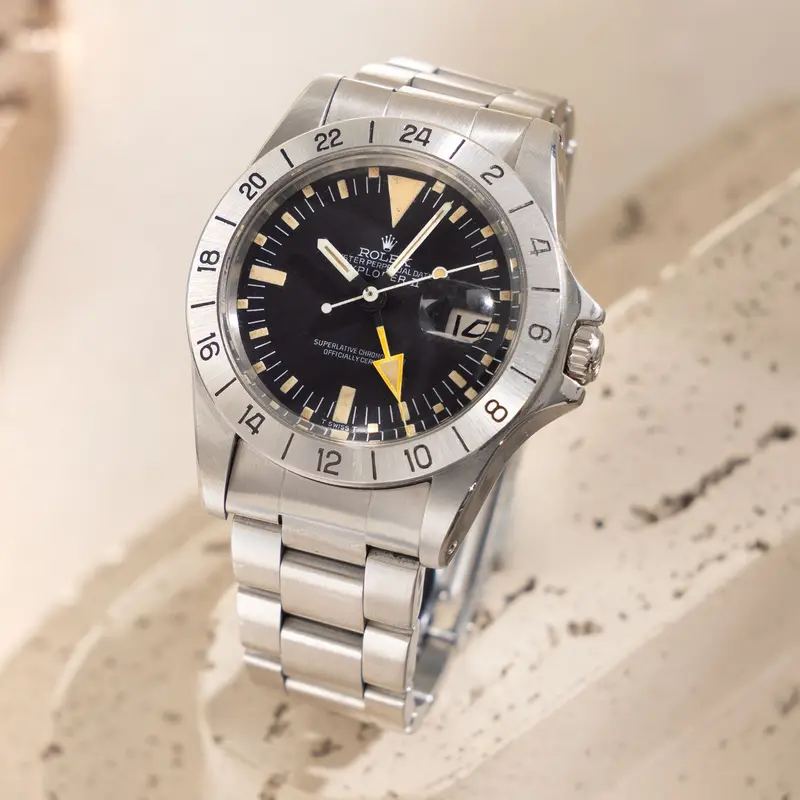 Rolex Explorer II 1655 MK2 Frog Foot Dial Albino