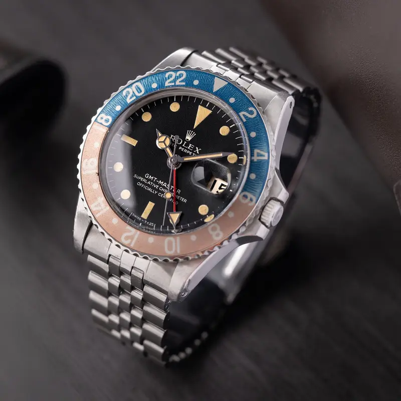 Rolex GMT-Master 1675 Mk 1 Long E Zifferblatt