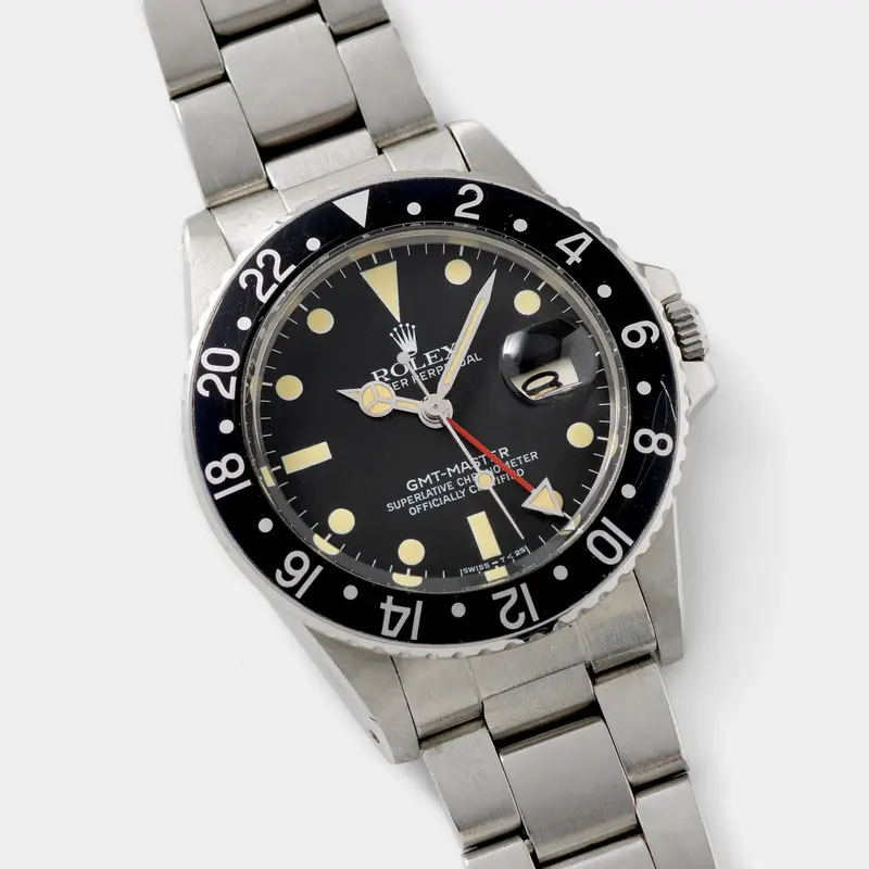 Rolex Gmt master 16750 matte dial with box & papers
