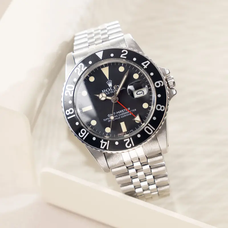 Rolex GMT-Master ref 16750 Matte Dial with Original Punched Guarantee Paper