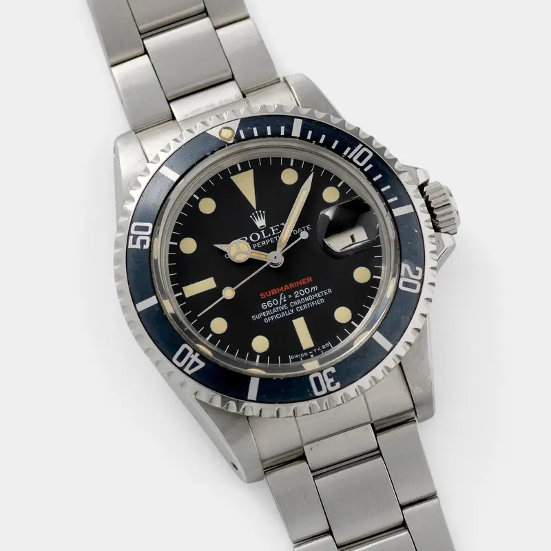 Rolex Mk5 Red Submariner Date 1680 Box and Paper set