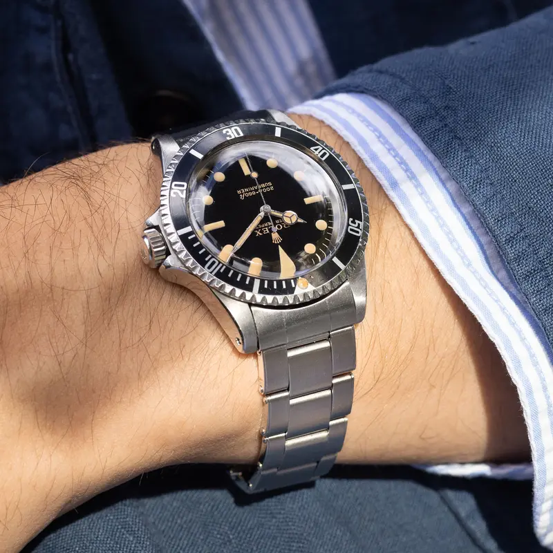 Rolex Submariner 5513 gilt dial 1965