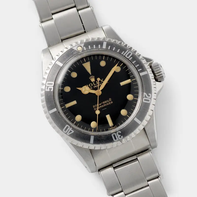 Rolex Submariner 5513 Gilt Underline Dial