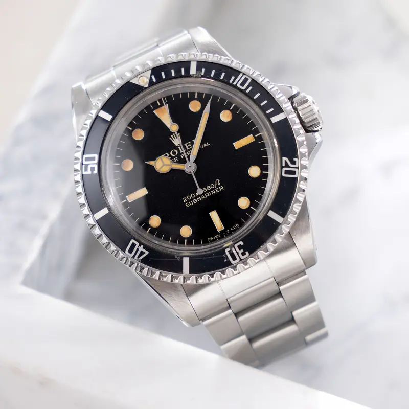 Rolex Submariner 5513 Gilt Zifferblatt