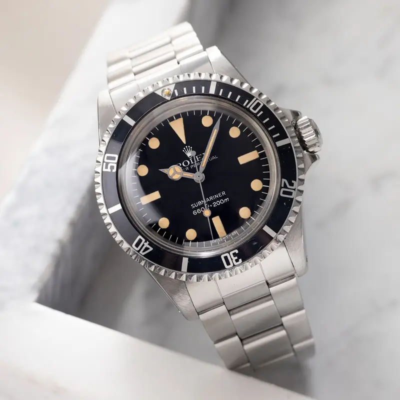 Rolex Submariner 5513 maxi mk4 dial