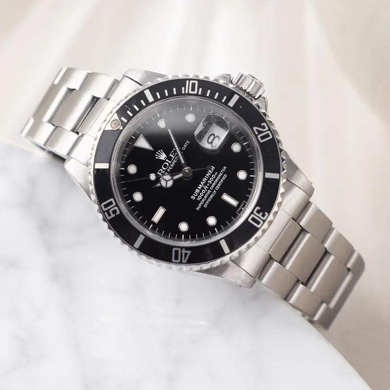 Rolex Submariner Date Referenz 16610 Swiss Only Zifferblatt