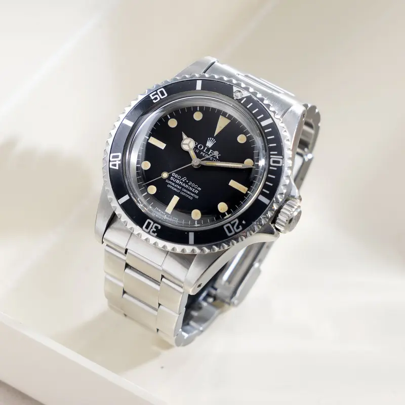 Rolex Submariner non serif dial ref 5512