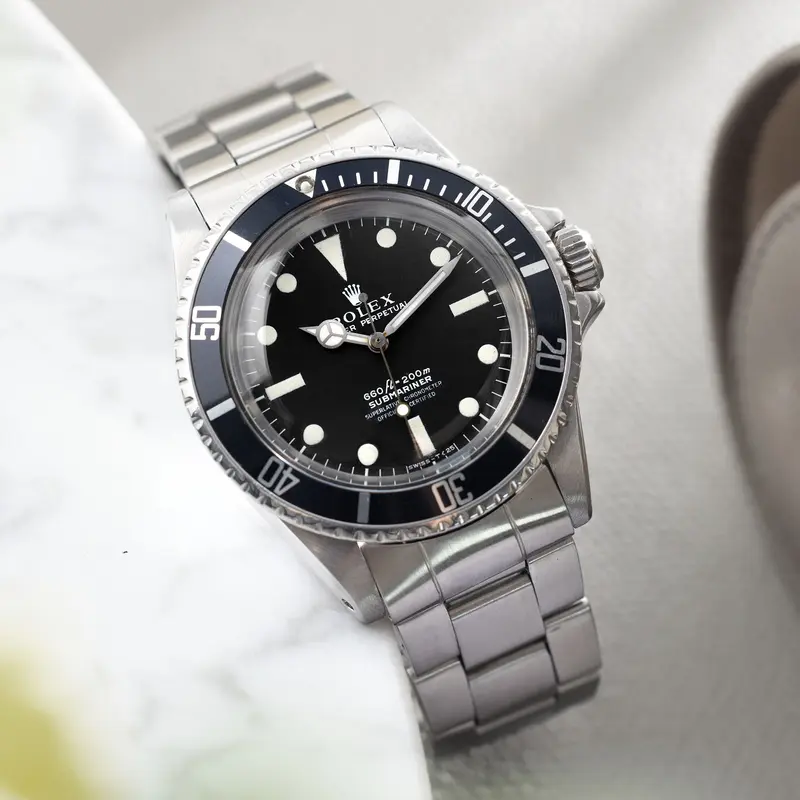 Rolex Submariner Referenz 5512 Mattes Non-Serif Zifferblatt