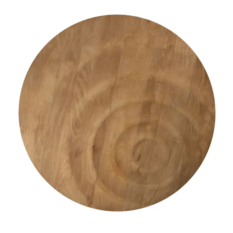 Rond Wandpaneel Mattin Mangohout Naturel Large PTMD