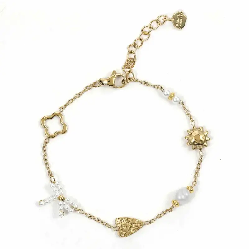 Rose & Camellia armband Cuteness overload