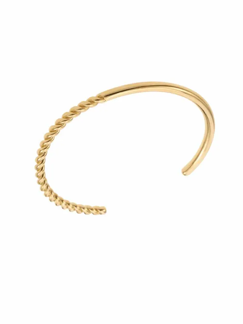 Rose & Camellia armband twisted gold