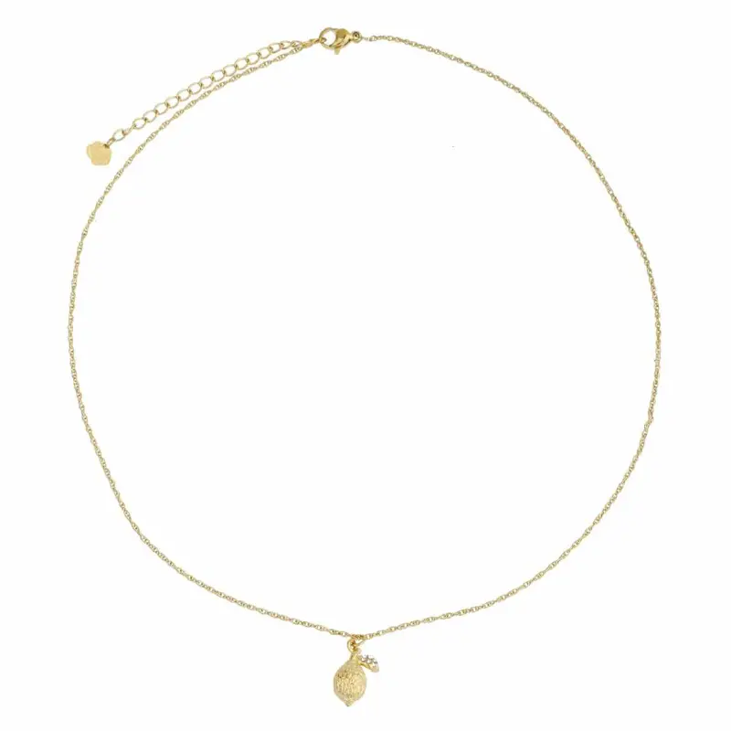 Rose & Camellia ketting lemon chic