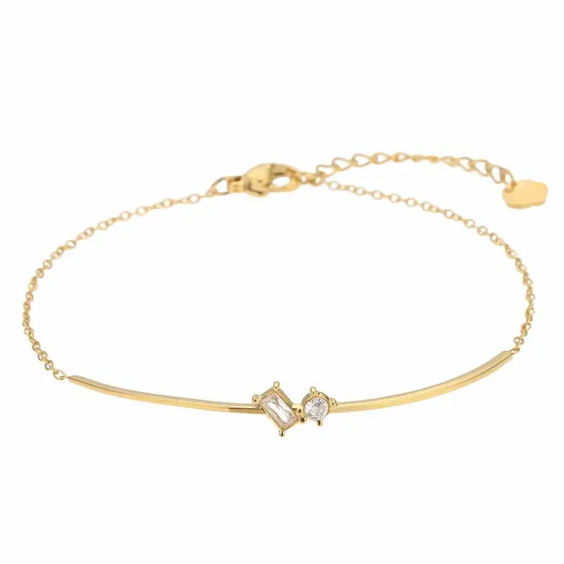 Rose & Camellia small bangle sparkle