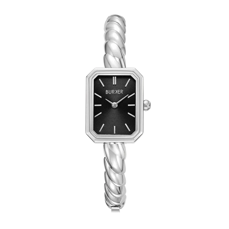 Rose Silver Black
