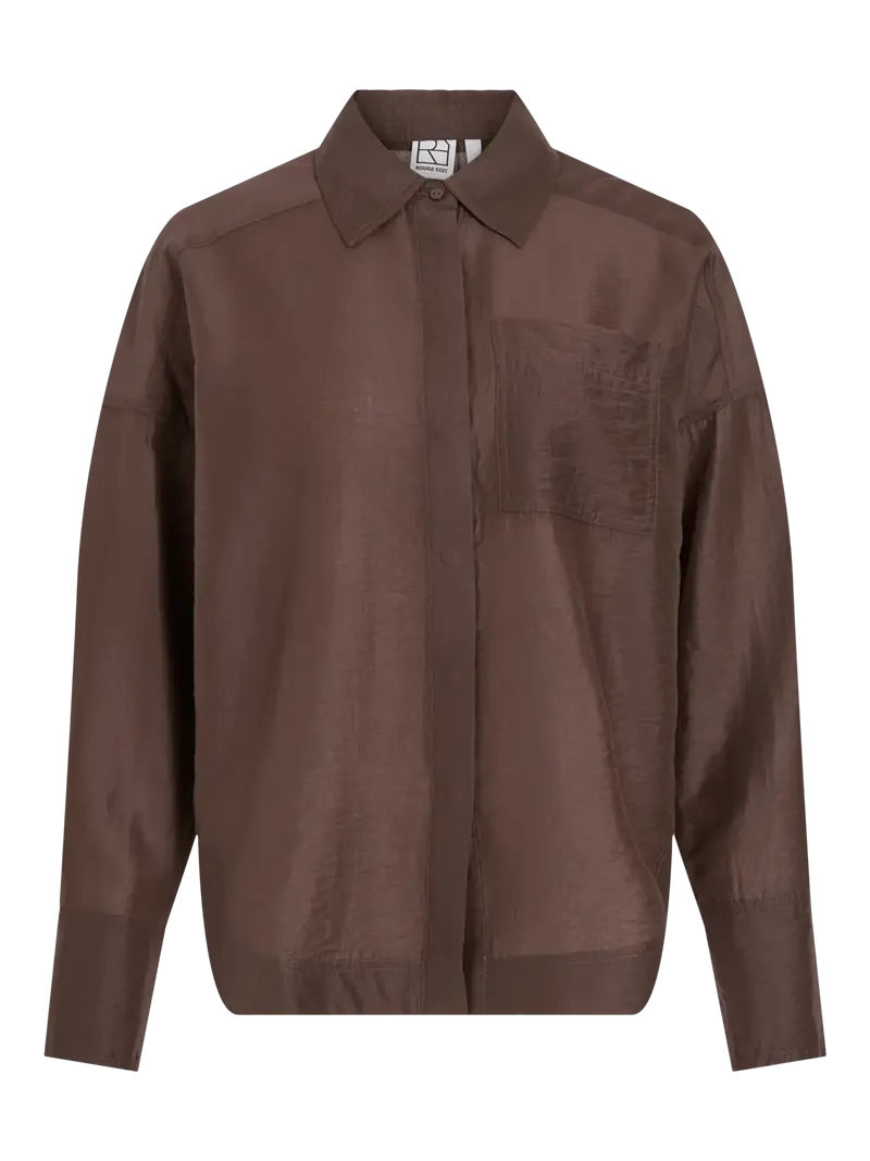 Rou Alinina blouse brown