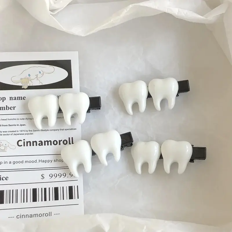 Row of Molars Hair Clip (4 Designs)