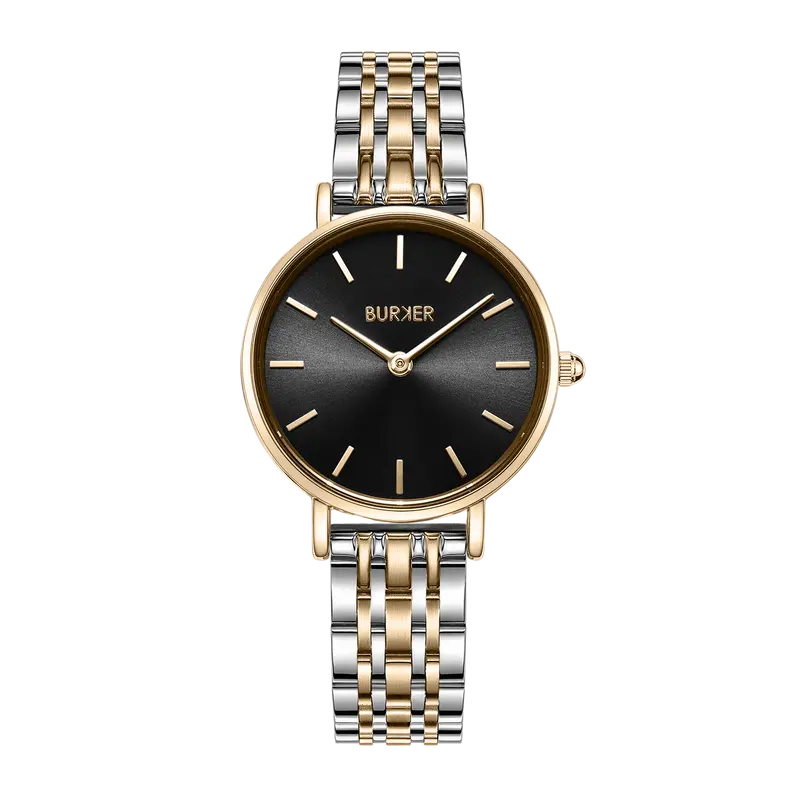 Ruby Petite Black Gold Silver