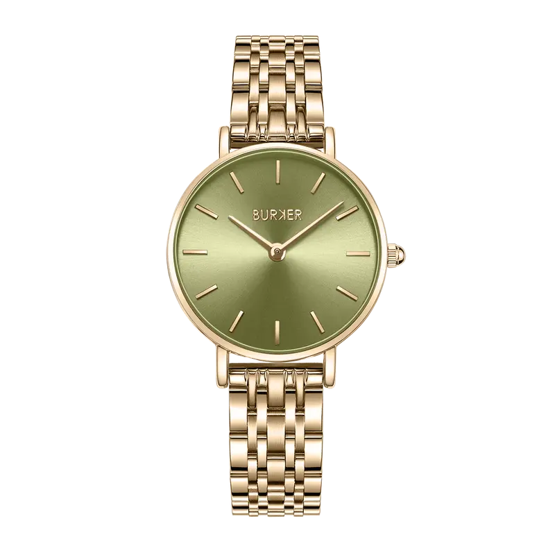 Ruby Petite Gold Olive Green