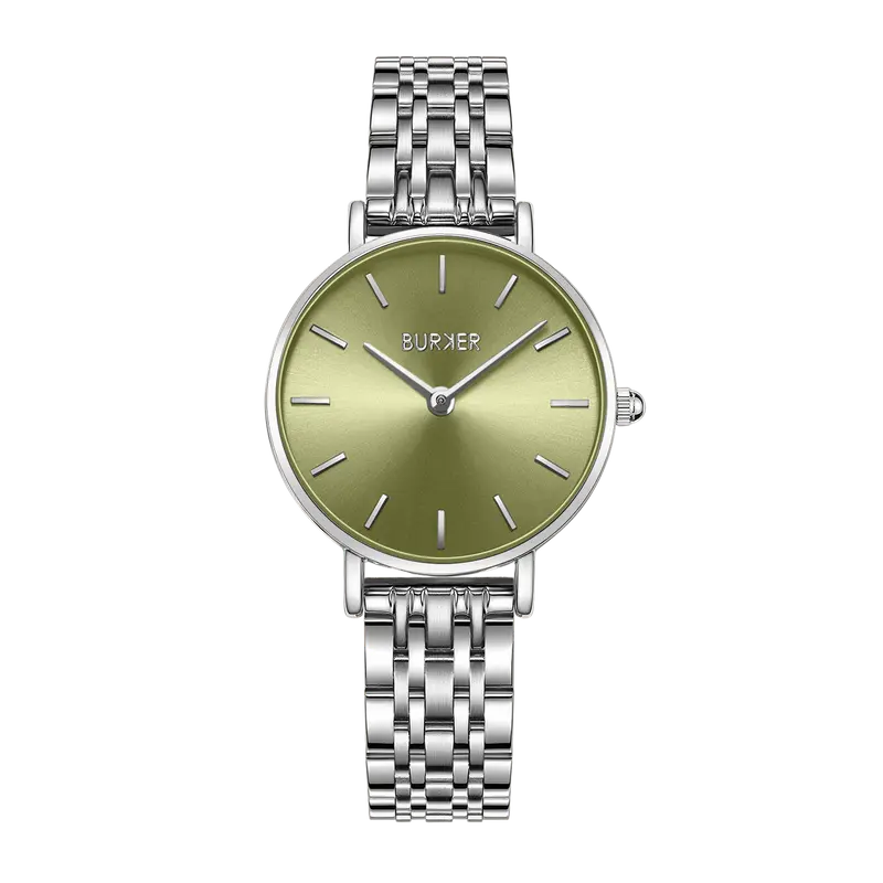 Ruby Petite Silver Olive Green