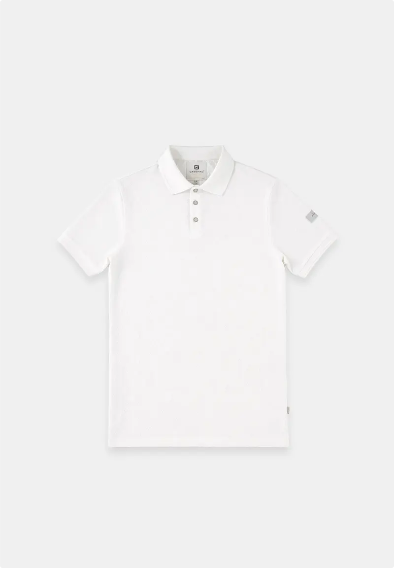 Rudor – Jacquard structure polo