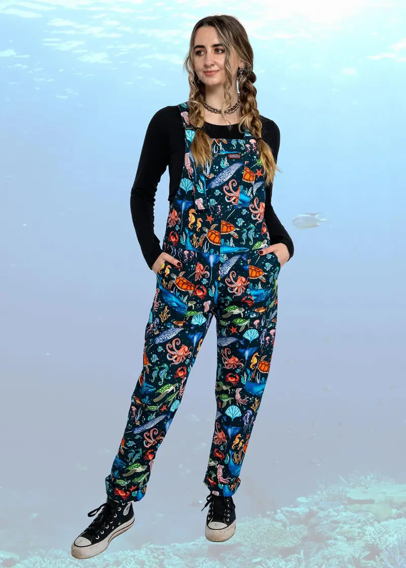 Run & Fly Ocean Dungarees Navy