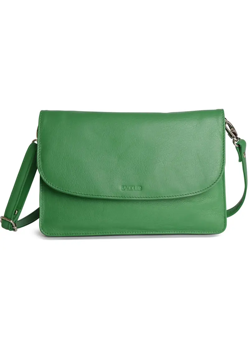 Saddler Olivia Leather Shoulder Bag Green